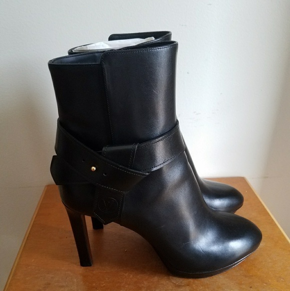 LV Leather Designer Boots - Picture 1 of 3